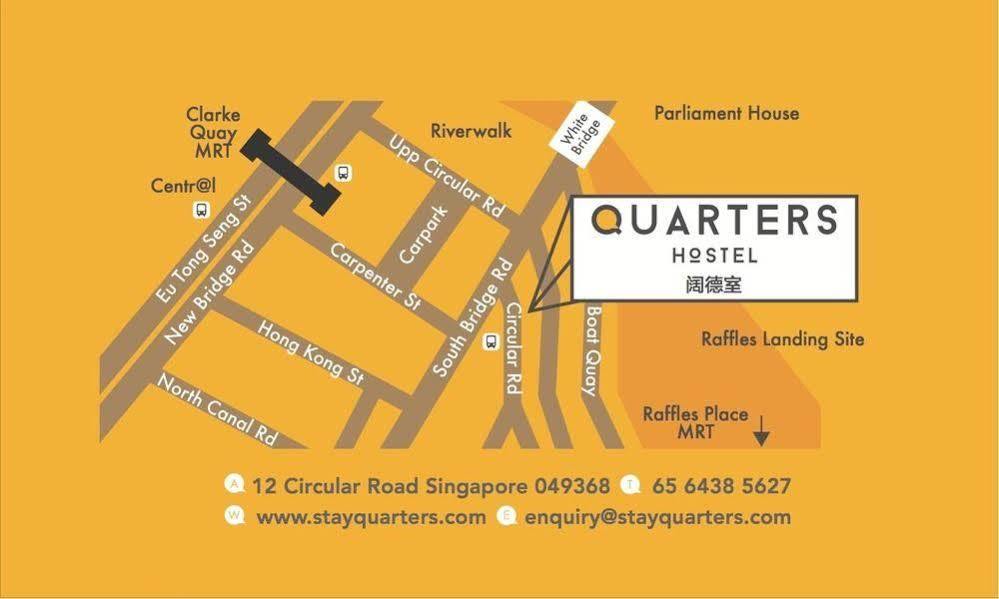 Quarters Capsule Hostel Singapour Extérieur photo